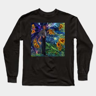 Sunflowers Supernova Long Sleeve T-Shirt